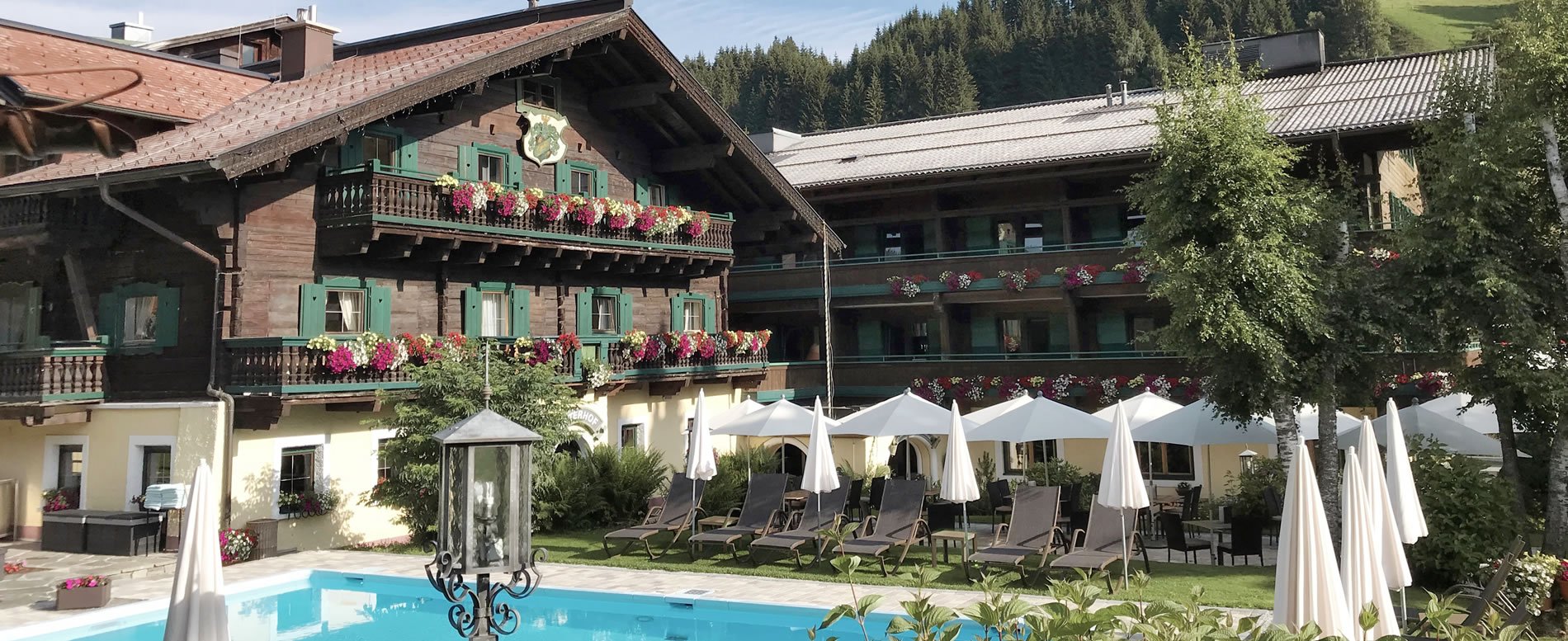 4-Sterne Hotel Unterhof in Filzmoos mit Pool